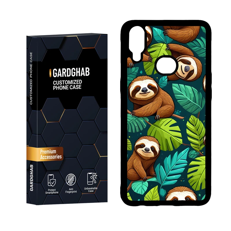 کاور گارد قاب مدل دورژله ای هنری مناسب برای گوشی موبایل سامسونگ Galaxy A10s