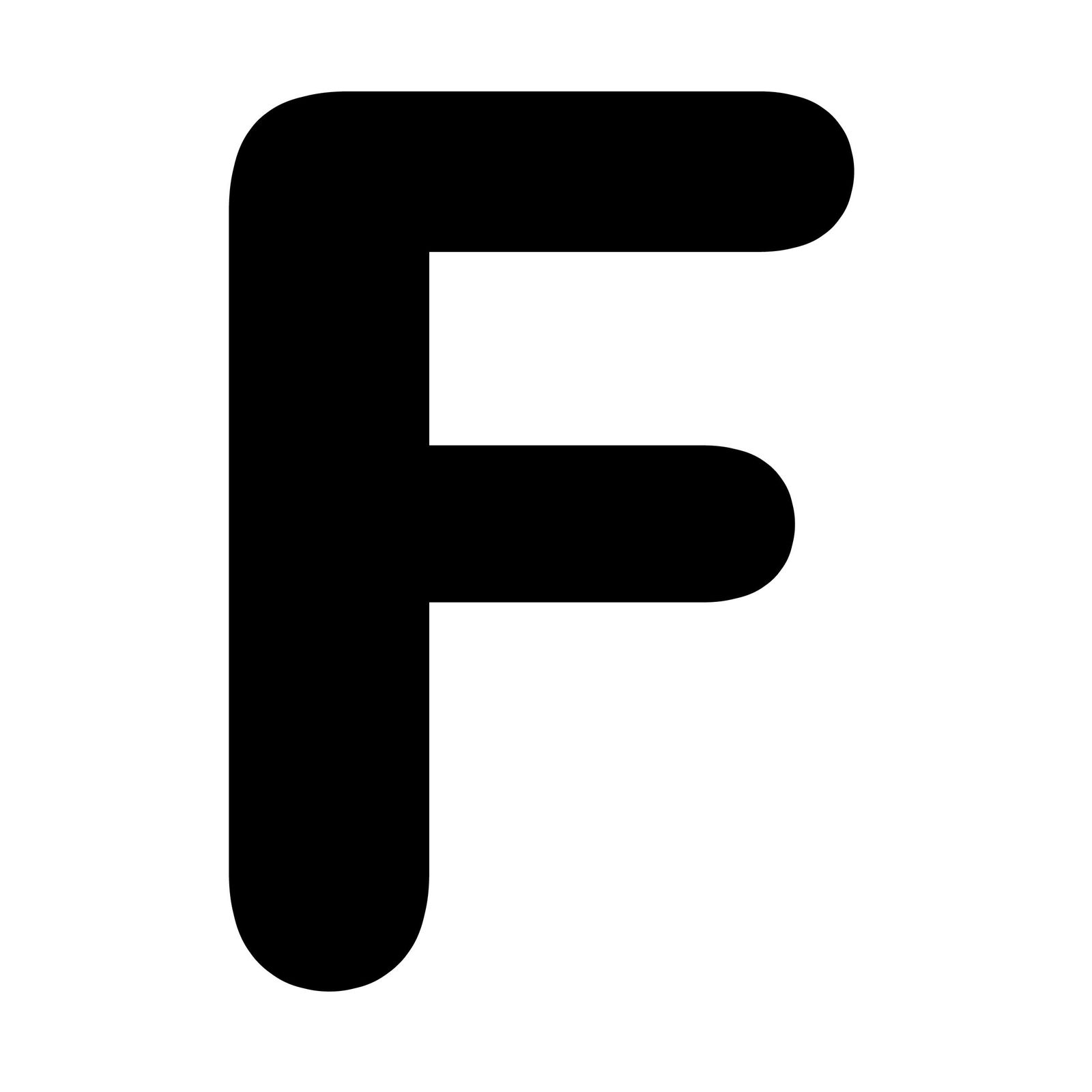 استیکر چوبی کودک مدل حروف انگلیسی کد MDF-M-F -  - 1