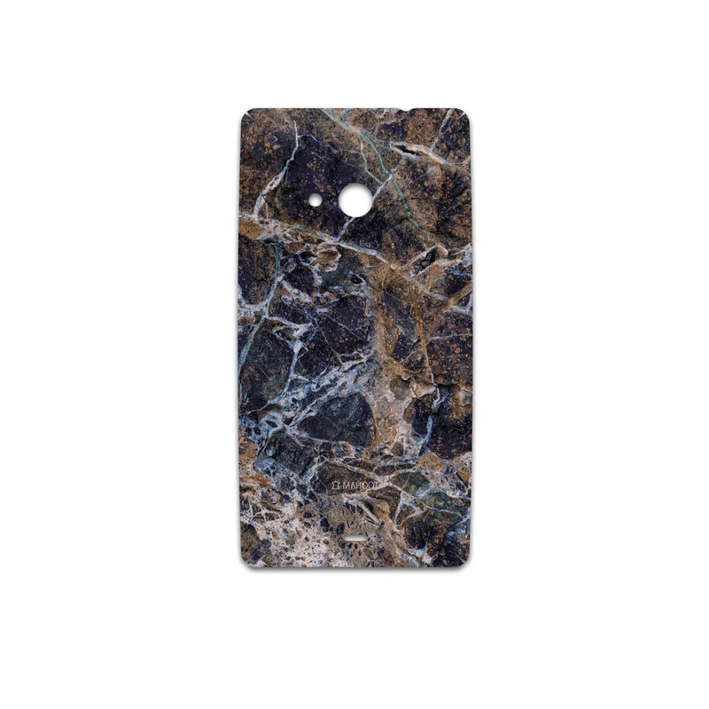 برچسب پوششی ماهوت مدل Earth-White-Marble مناسب برای گوشی موبایل مایکروسافت Lumia 535