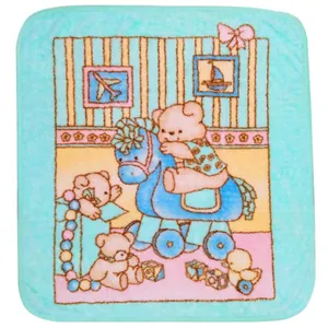 پتوی نوزاد لطیف کد Sa10 سایز 80x100 سانتی متر