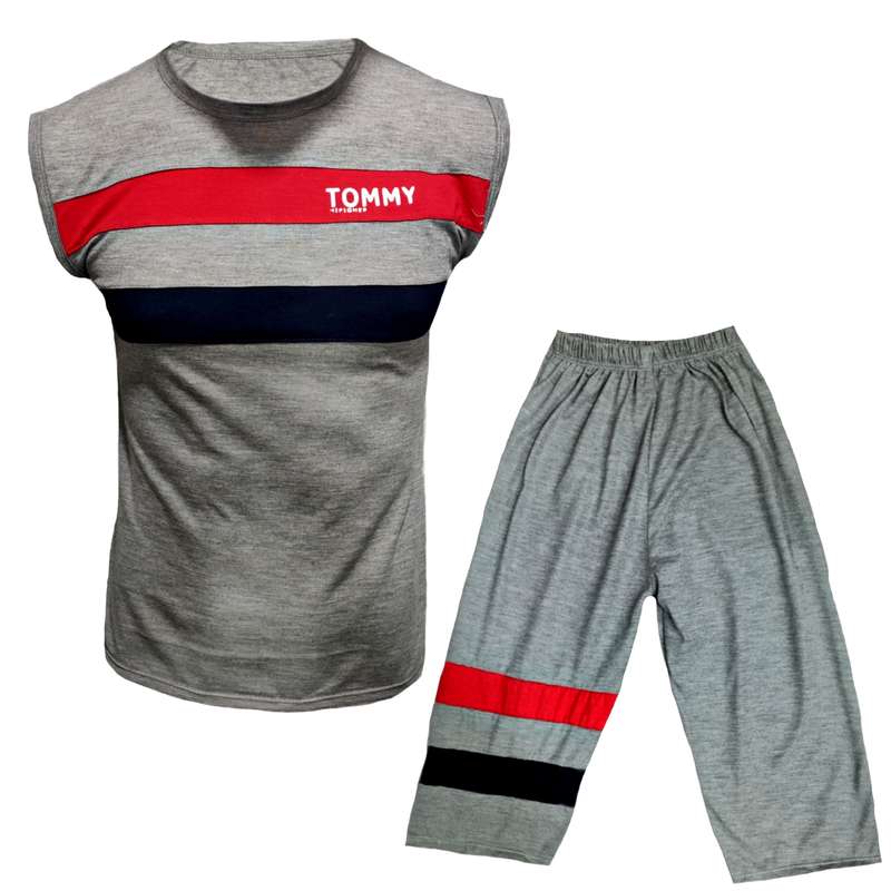 ست تاپ و شلوارک مردانه مدل BSTTOMY