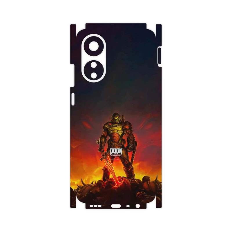 برچسب پوششی ماهوت مدل DOOM Game Series-FullSkin مناسب برای گوشی موبایل اپو A78 4G