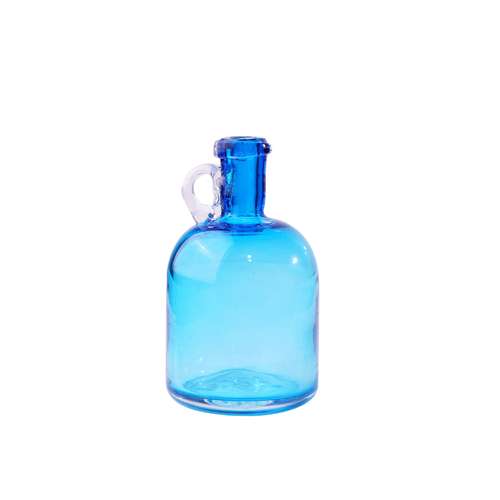 بطری شیشه ای مدل موزه ای طرح استوانه ای کد 83