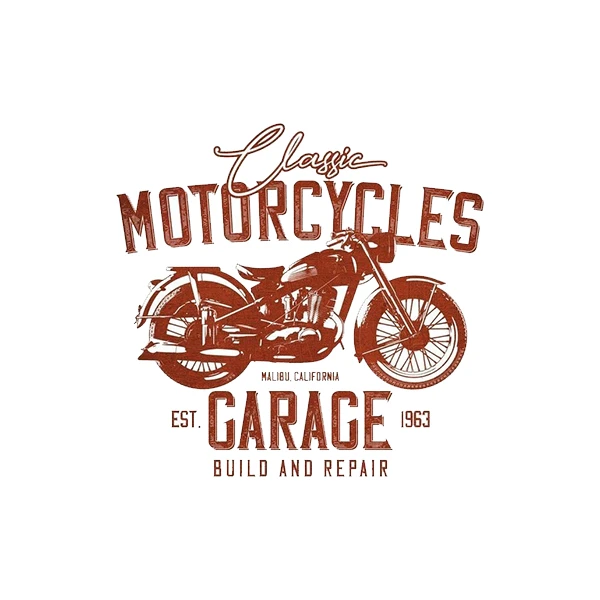 استیکر پارچه و لباس پاد آفرین طرح موتورسیکلت کد 3729