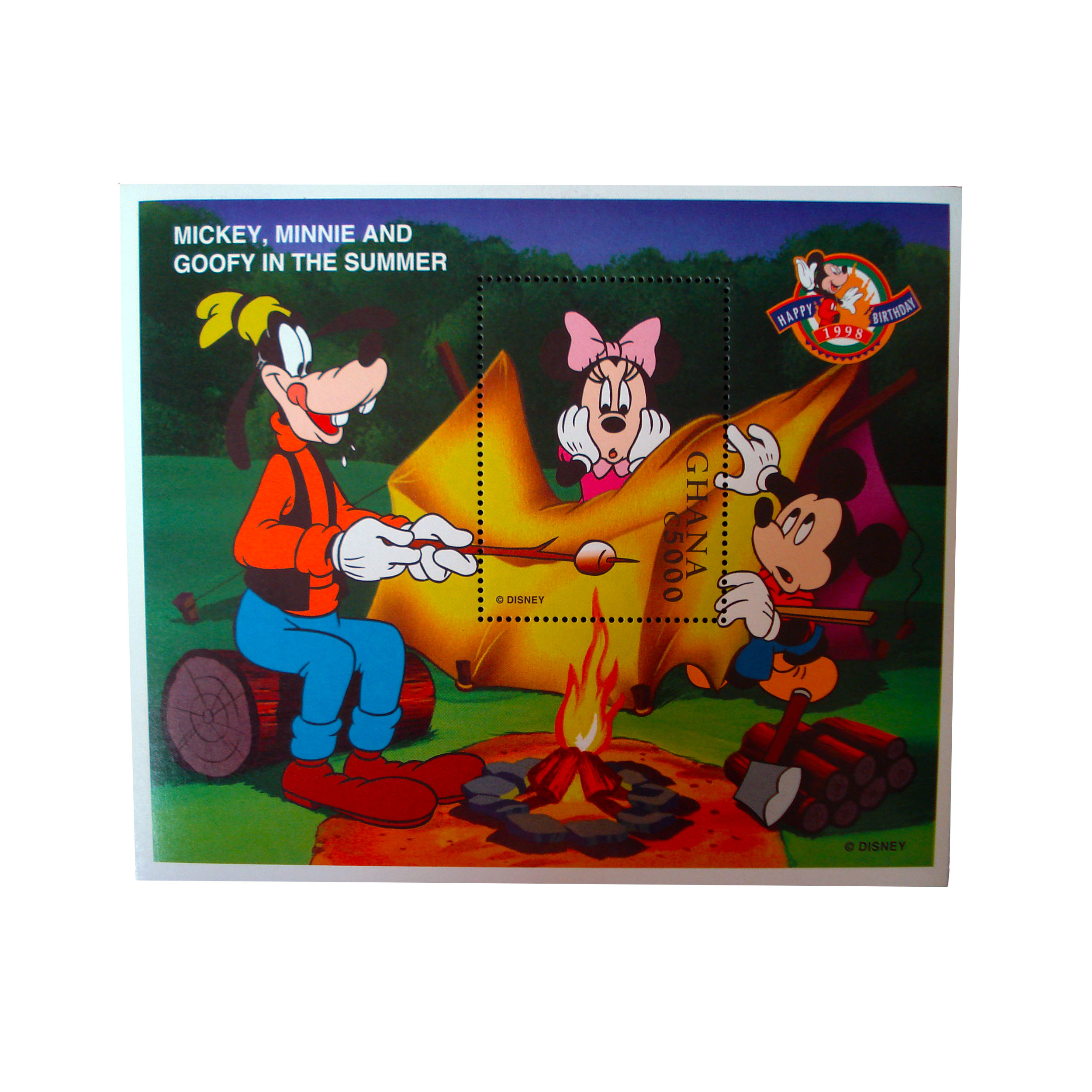 تمبر یادگاری طرح کارتونی مدل میکی موس کد toon-793