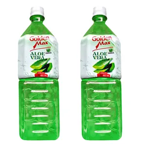 نوشیدنی پالپ دار آلوئه ورا گلدن مکس - 485 میلی لیتر مجموعه 2 عددی
