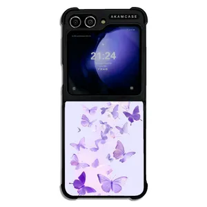 AKAM AMC-WSGZFLIP5-BUTTERFLY-8 Cover For Samsung Galaxy Z Flip 5