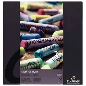 پاستل گچی 90 رنگ رامبراند مدل landscape selection کد rembrant90