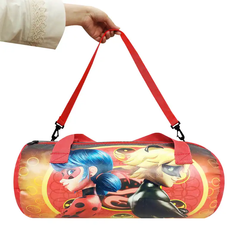 ساک دستی سیی مدل دختر کفشدوزکی و پسر گربه ای کد 1950.28