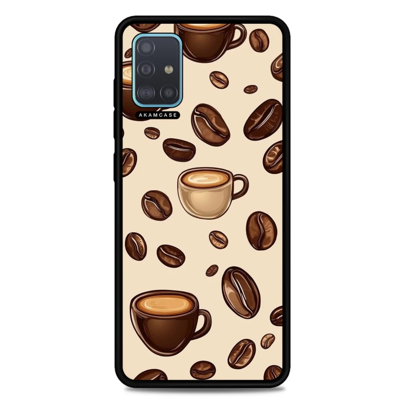 کاور آکام مدل AMC-WSGA51-COFFEE-10 مناسب برای گوشی موبایل سامسونگ Galaxy A51