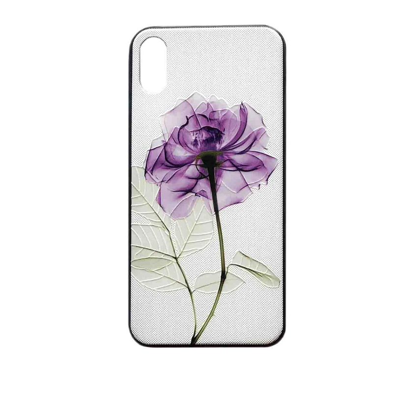 کاور طرح گل مدل pplFlower010 مناسب برای گوشی موبایل اپل iPhone X/ Xs