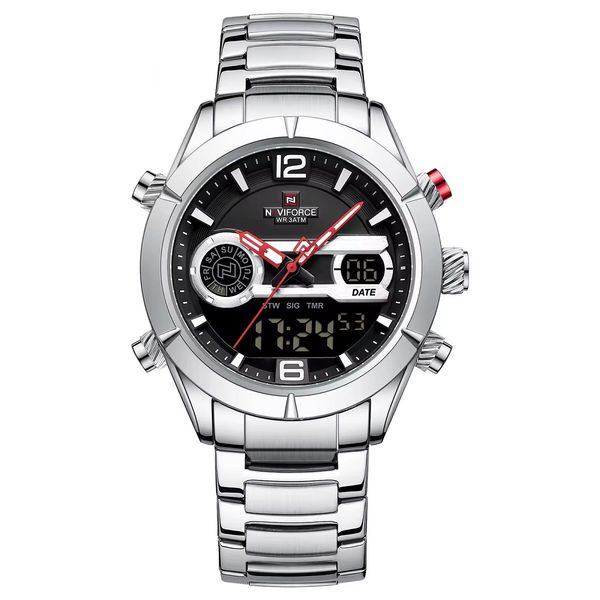 ساعت مچی عقربه‌ای کوارتز مردانه نیوی فورس مدل 9232SBS