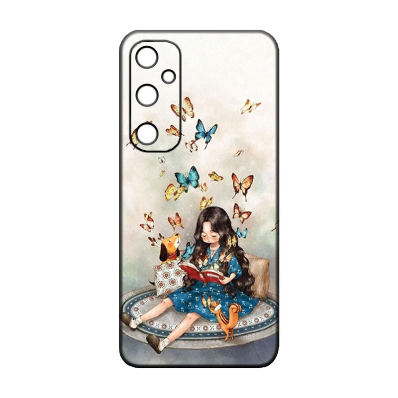 کاور طرح دخترانه کد 46 مناسب برای گوشی موبایل سامسونگ Galaxy A36