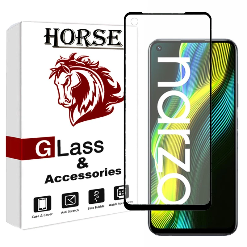محافظ صفحه نمایش سرامیک مات هورس مدل MCERAMHORS مناسب برای گوشی موبایل ریلمی Narzo 50
