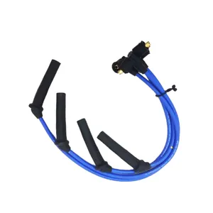 وایر شمع مدل تقویتی سر سیم برنجی کد 2181297 مناسب برای تیبا بسته 4 عددی