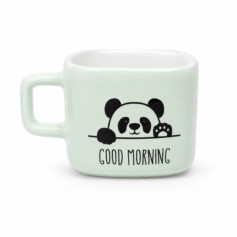 ماگ طرح طرح پاندا مدل Good Morning مدل 4011