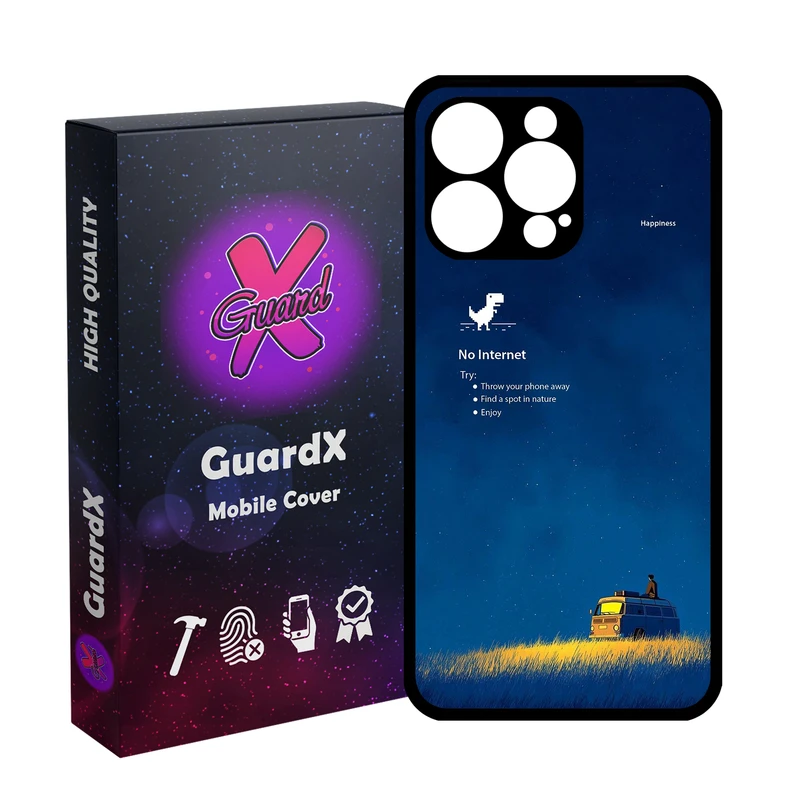 کاور گارد ایکس طرح No Internet مدل 10945 مناسب برای گوشی موبایل اپل iPhone 15 Pro Max