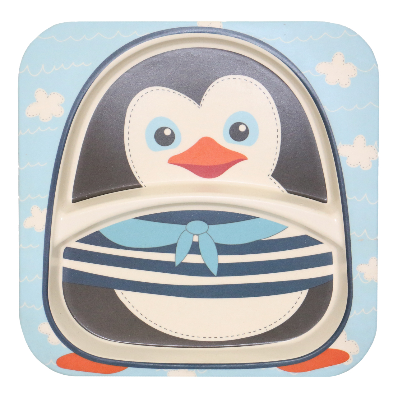 بشقاب کودک طرح Baby Penguin