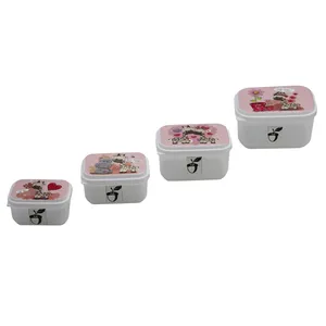 ظرف نگهدارنده مدل بلوط طرح زرافه کد YP-MOSTATIL-04 مجموعه 4 عددی