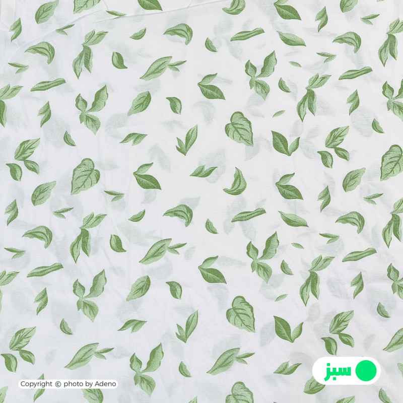 روکش لحاف دو نفره آدنو مدل Leaf کد IR205 سایز 240x220 سانتی‌متر