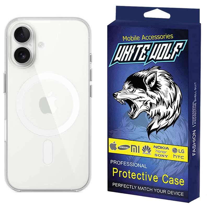 کاور وایت ولف مدل WC-MAC مناسب برای گوشی موبایل اپل Iphone 16
