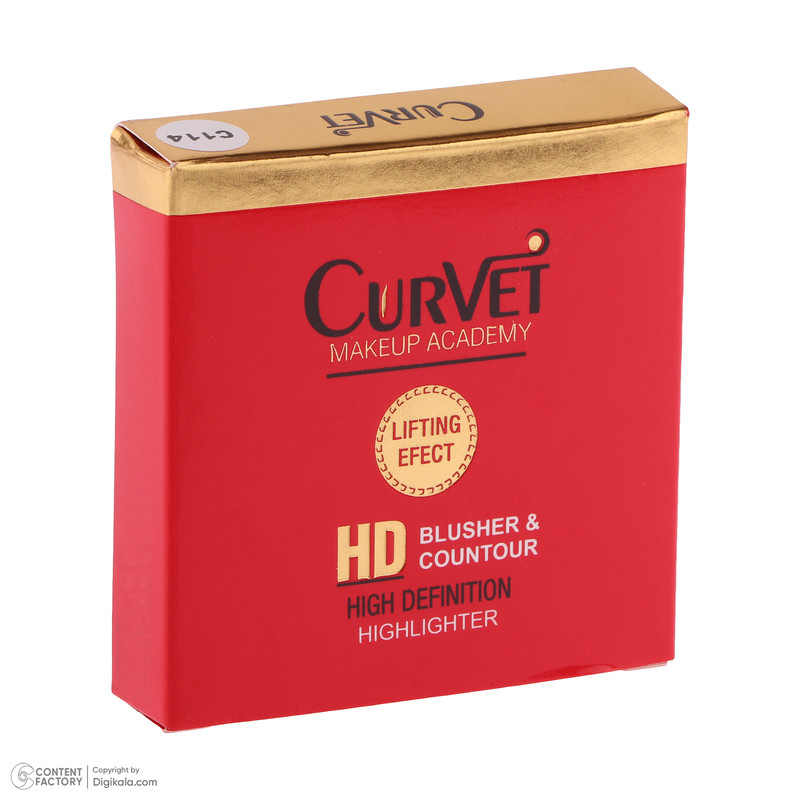 رژگونه هایلایتر کوروت مدل HD شماره 114