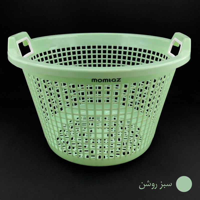 سبد رخت چرک ممتاز پلاستیک مدل TR-750 کد 02