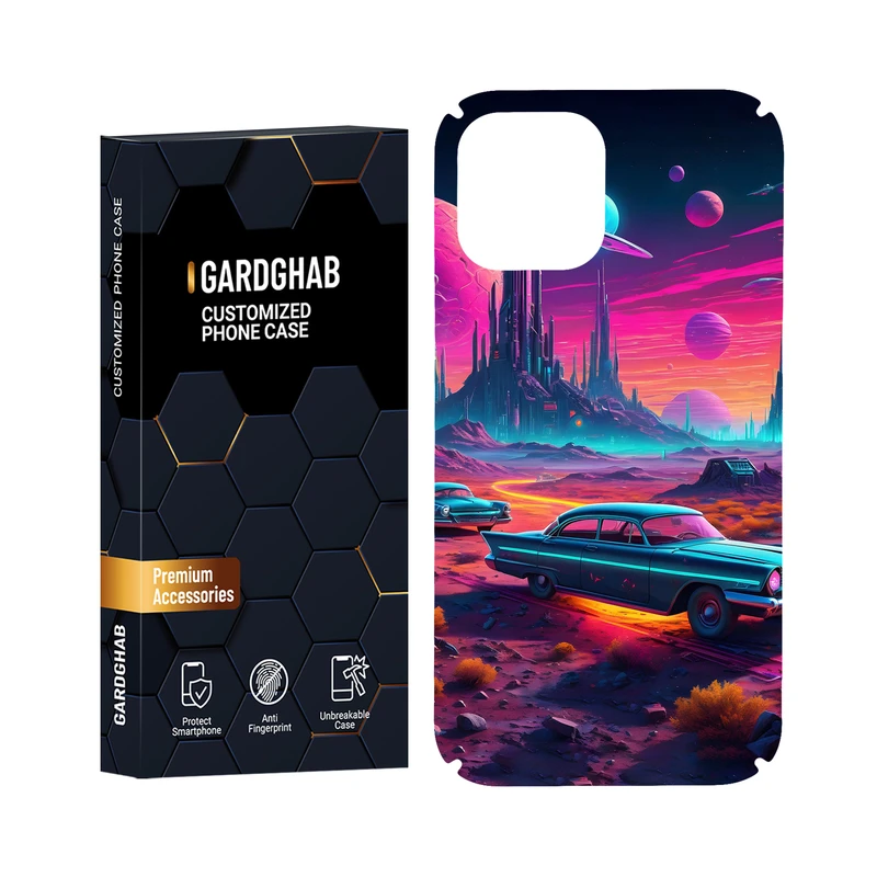 کاور گارد قاب مدل هنری مناسب برای گوشی موبایل اپل iPhone 12 Promax