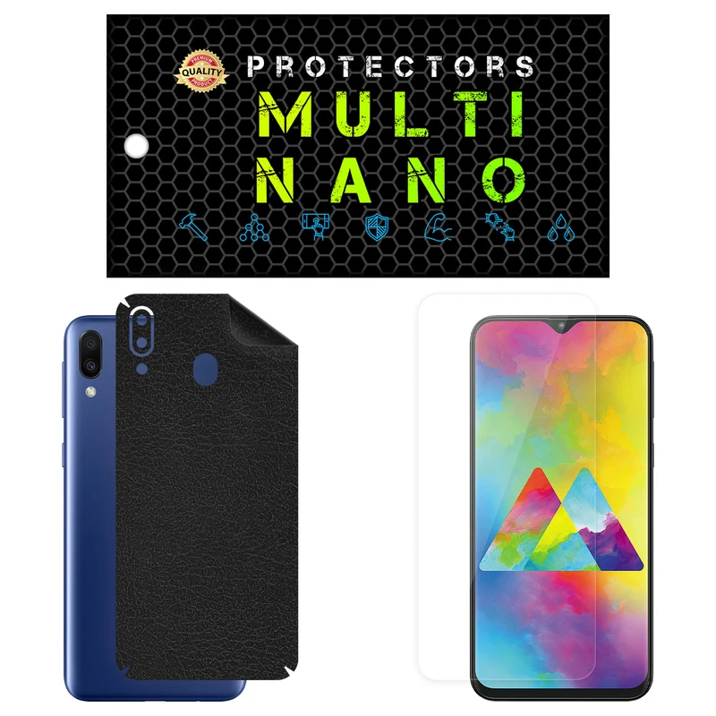 محافظ صفحه نمایش مولتی نانو مدل X-SFL مناسب برای گوشی موبایل سامسونگ Galaxy M20 به همراه برچسب پوششی