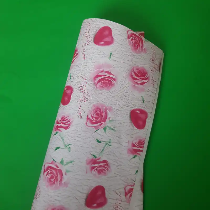 کاغذ کادو مدل گل رز