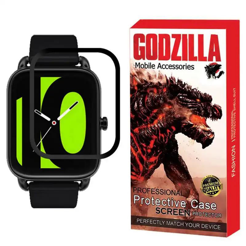 محافظ صفحه نمایش گودزیلا مدل G-PMMA مناسب برای ساعت هوشمند هایلو RS4 Plus