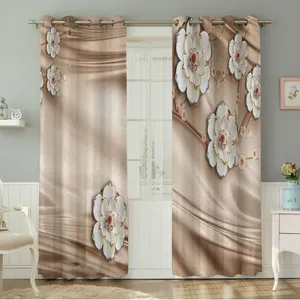 پرده نیروانا طرح مدرن  مدل مخمل کد 8526 سایز 140×280 سانتی متر