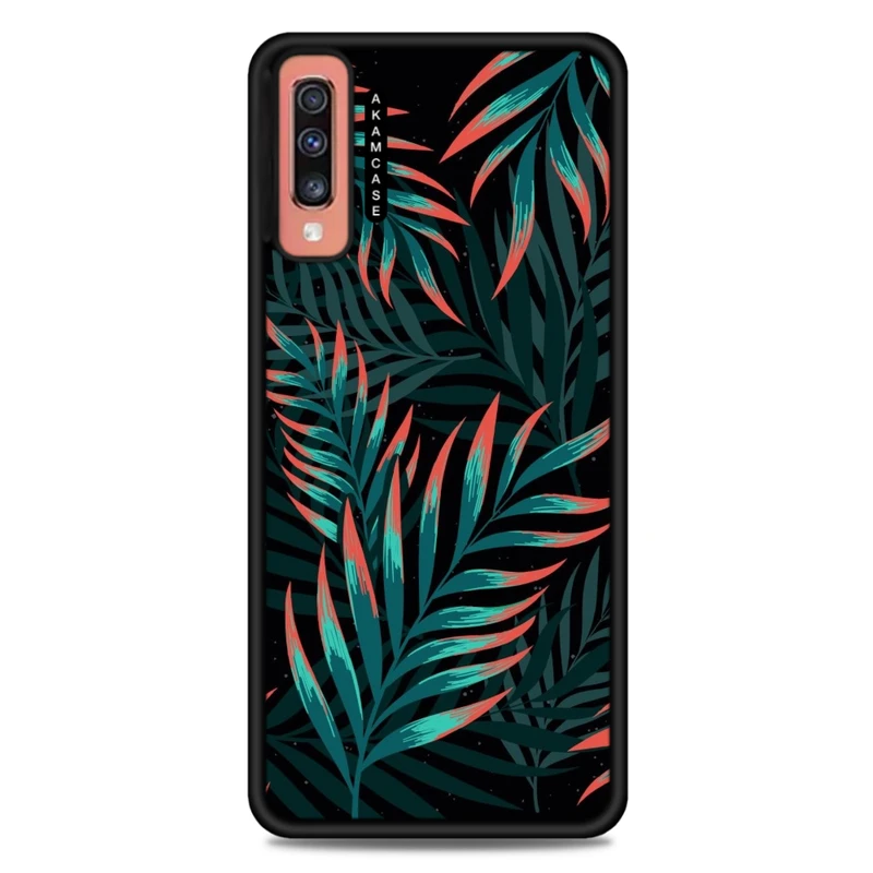 کاور آکام مدل AMC-WSGA70-LEAVES-25 مناسب برای گوشی موبایل سامسونگ Galaxy A70