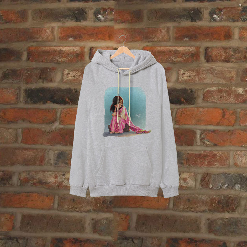 هودی زنانه مدل دختر کد AA74