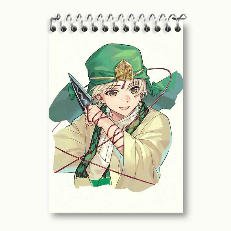 دفتر یادداشت 50 برگ خندالو مدل جعفر انیمه ماگی هزارتوی سحر و جادو کد 36051