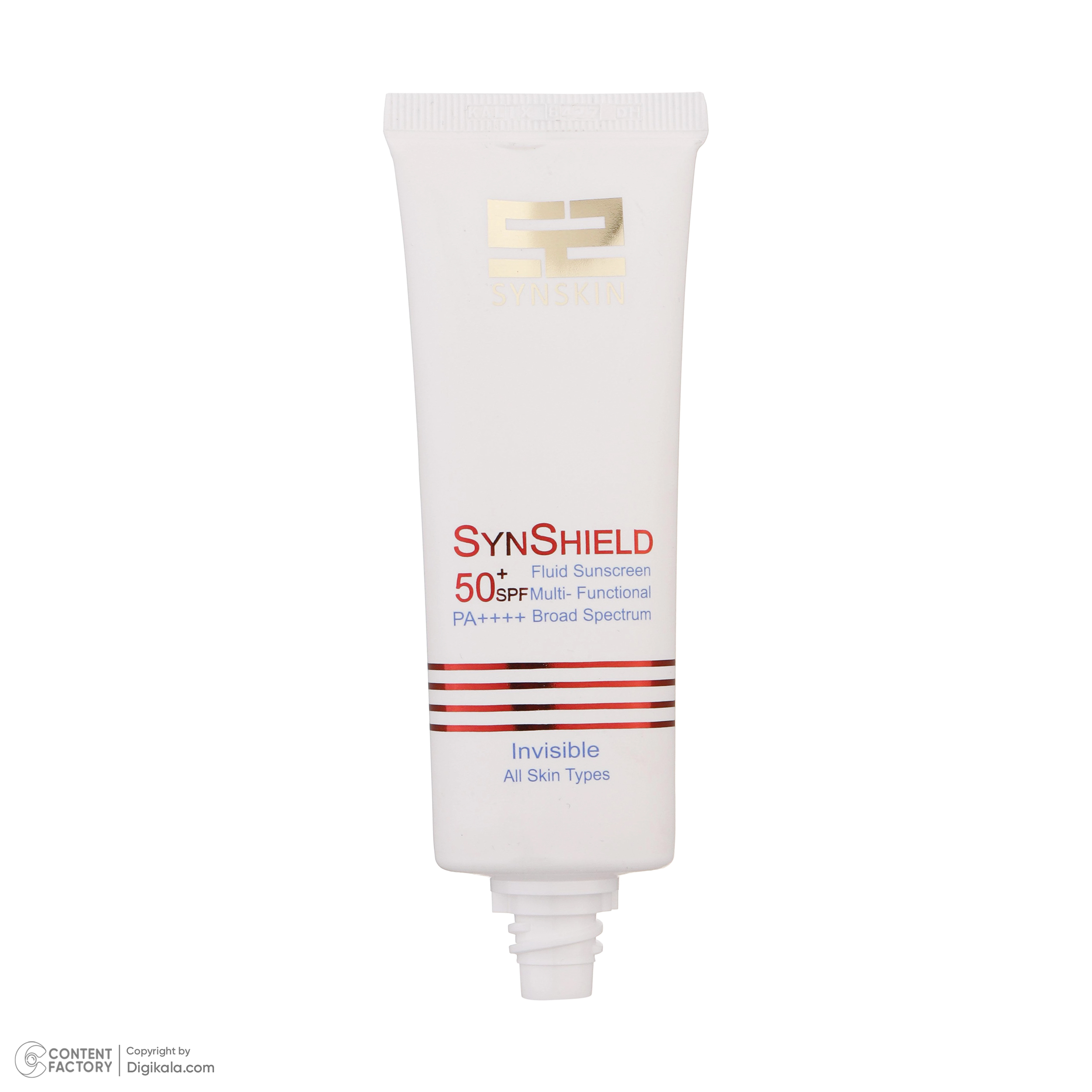 فلوئید ضد آفتاب بدون رنگ ساین اسکین SPF50 سری Invisible محافظ UVA ،UVB و ++++PA، مناسب انواع پوست حجم 50 میلیلیتر