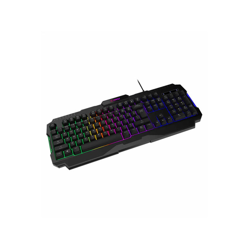 کیبورد گیمینگ ام اس آی مدل FORGE GK100 WIRED