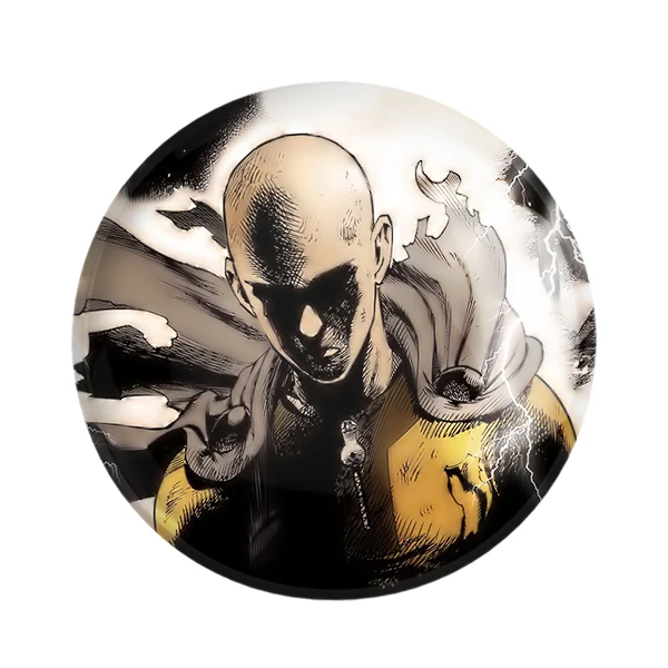 مگنت خندالو طرح سایتاما انیمه مرد تک مشتی One Punch Man کد 11356