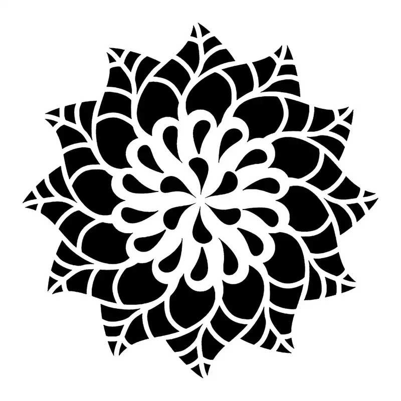 شابلون باتیس آرت طرح تذهیب کد 50-493