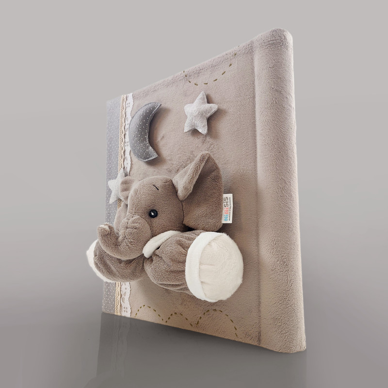 آلبوم عکس کودک نی نی سیس مدل فیل کد Abm-Fil