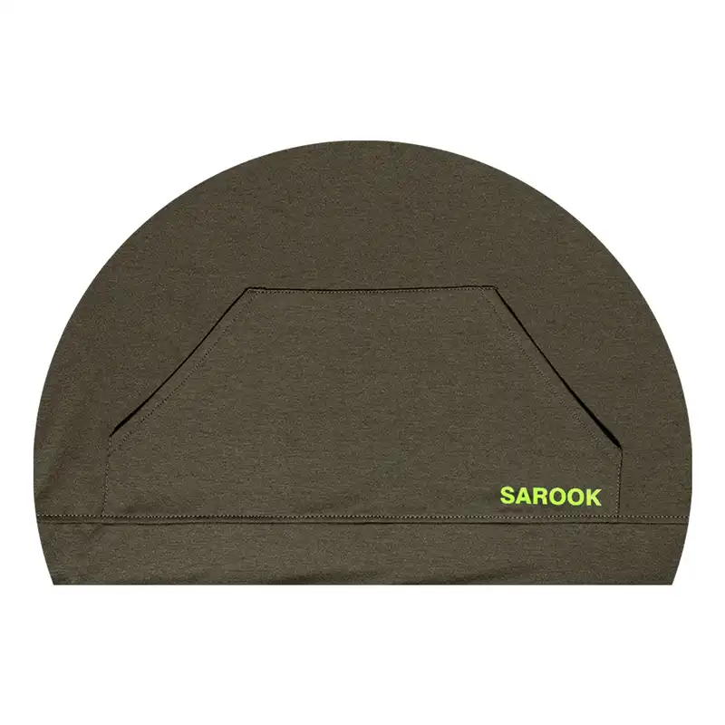 هودی زنانه ساروک مدل HZS01 رنگ سبز تیره