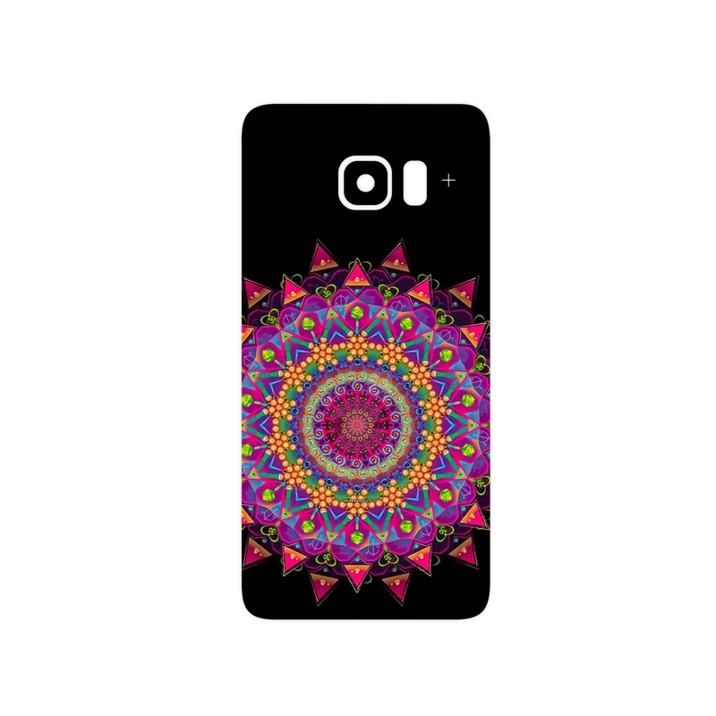 برچسب پوششی ماهوت مدل Mandala Design 5 مناسب برای گوشی موبایل سامسونگ Galaxy S6 Edge Plus