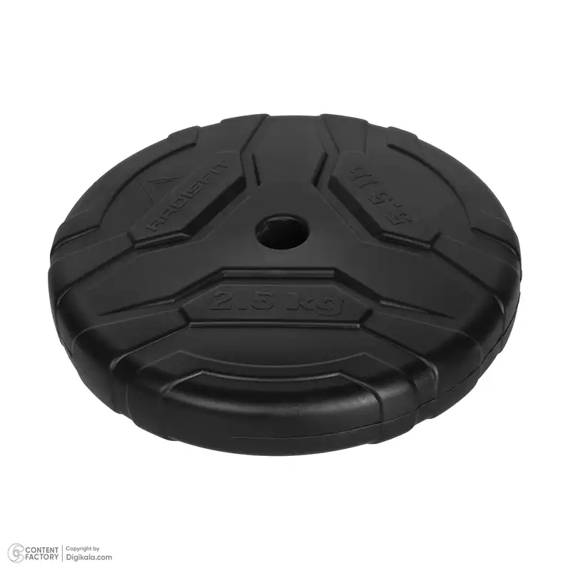 دمبل رادیس فیت مدل 15-2.5 وزن 15 کیلوگرم بسته دو عددی