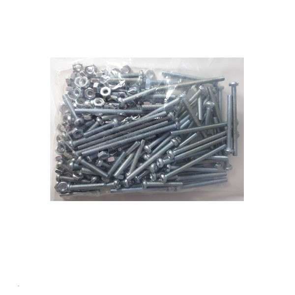 پیچ و مهره  مدل M3 مجموعه 120 عددی