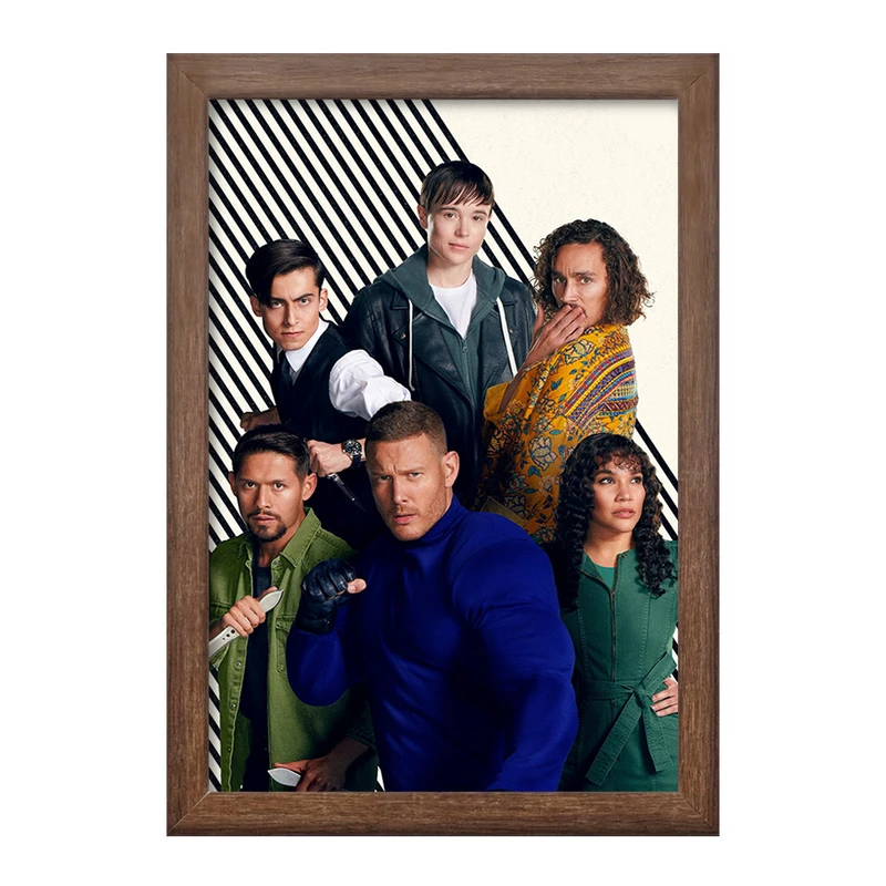 تابلو خندالو طرح سریال آکادمی آمبرلا The Umberella Academy کد 28541