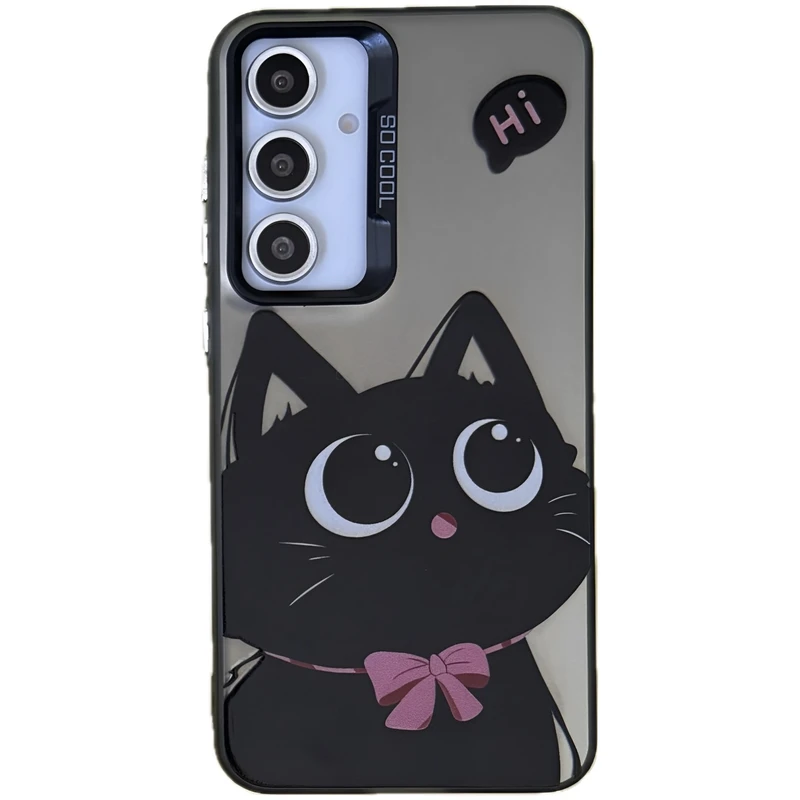 کاور مدل so cool طرح گربه مناسب برای گوشی موبایل سامسونگ Galaxy A55