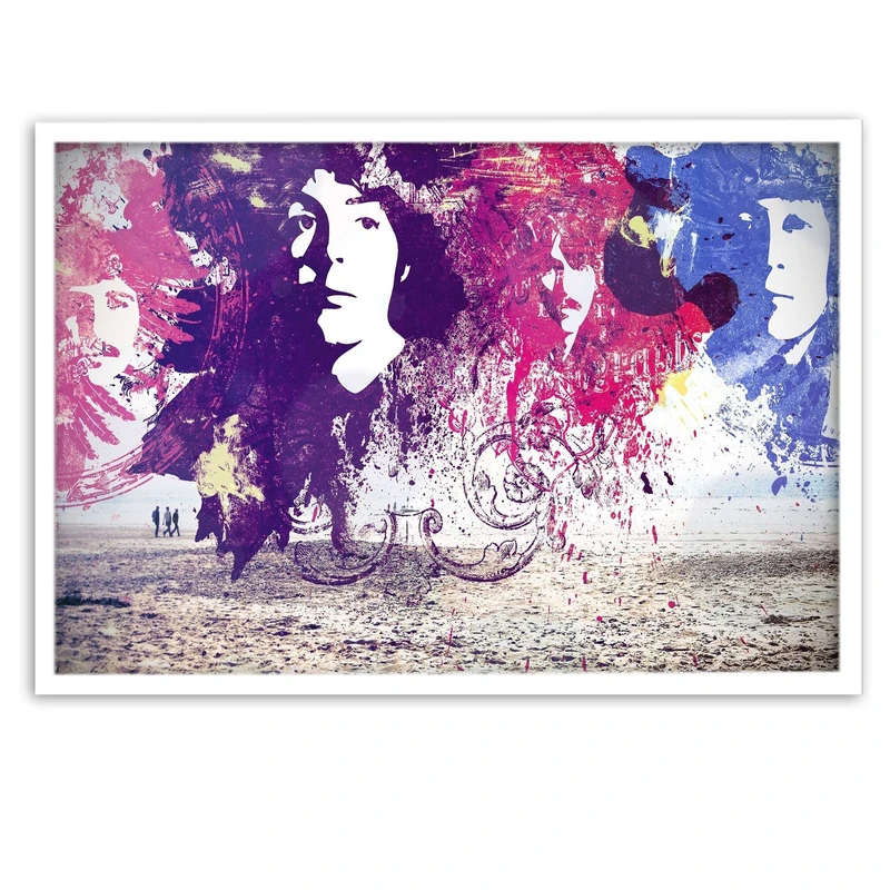 تابلو بکلیت طرح گروه پینک فلوید Pink Floyd مدل W-s128