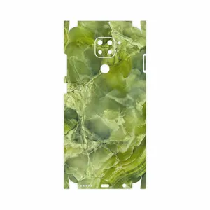 MAHOOT Green Crystal Marble-FullSkin Cover Sticker for Xiaomi Redmi Note 9