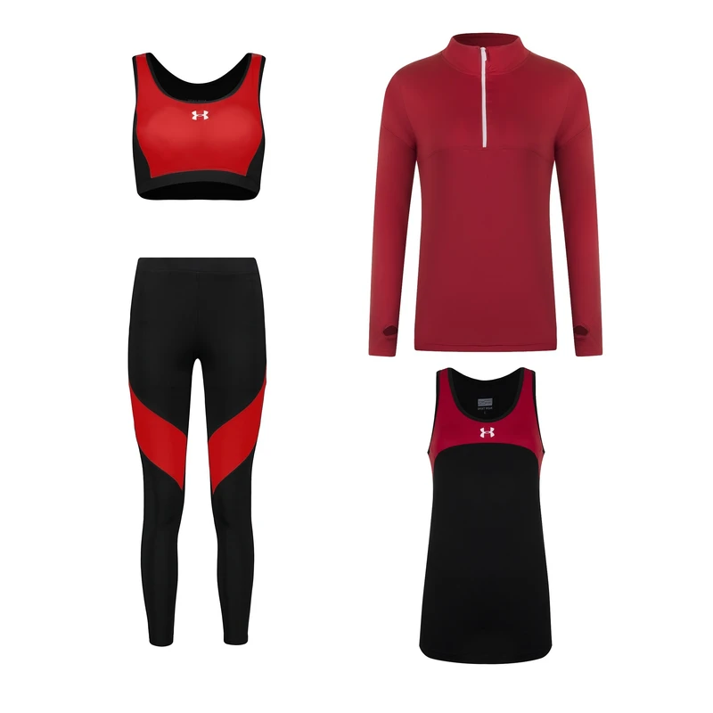 ست چهار تکه لباس ورزشی زنانه مدل 1401-276-3601