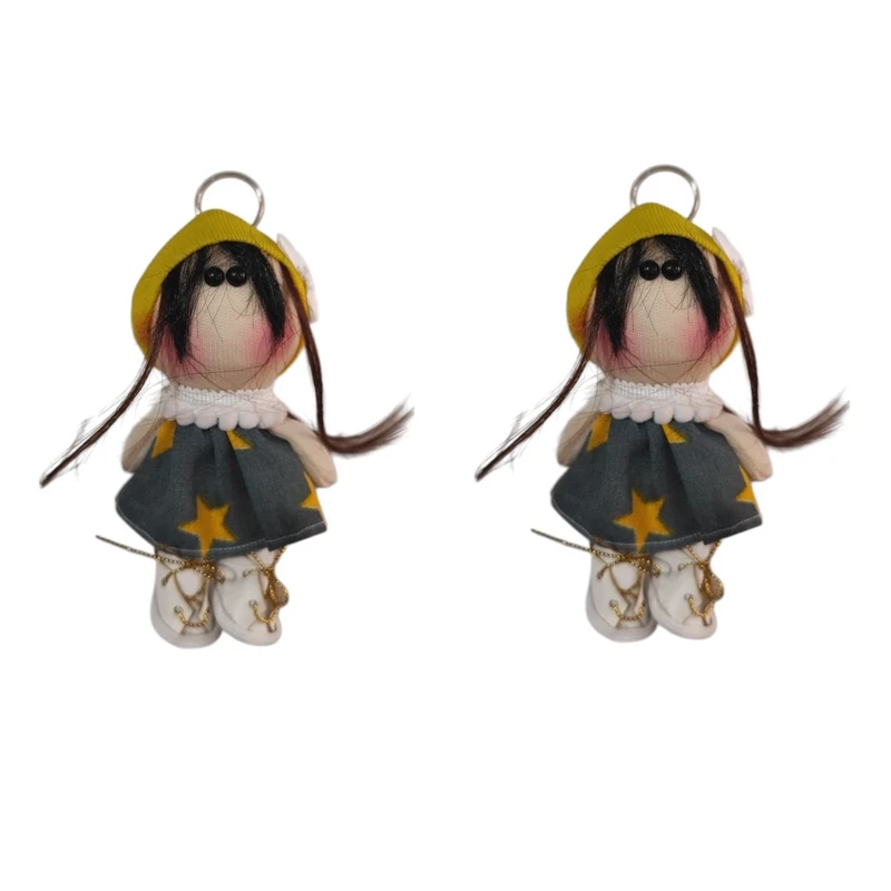 آویز عروسکی مدل دختر روسی کد 007 بسته 2 عددی